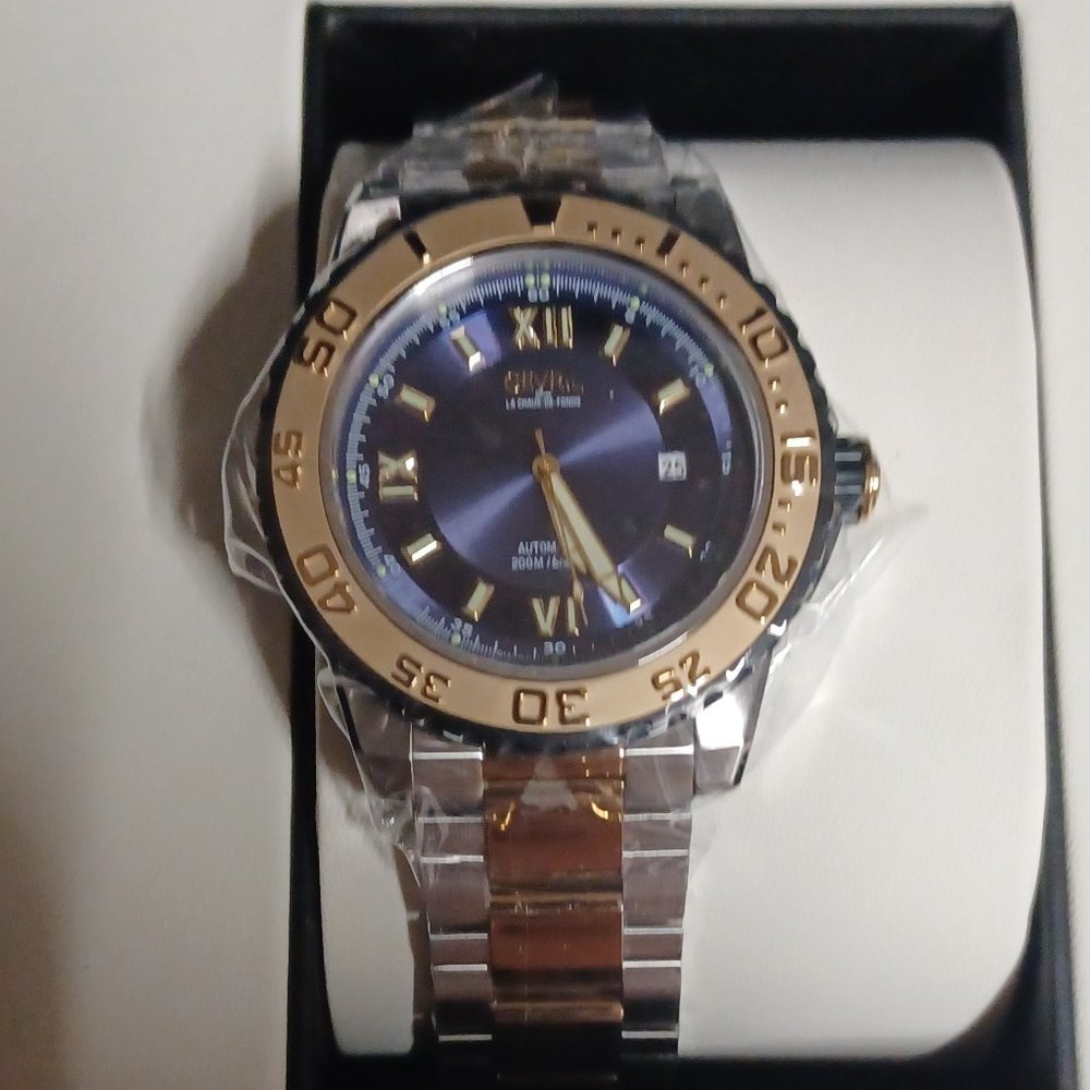 Gevril "Seacloud" automatic men's watch